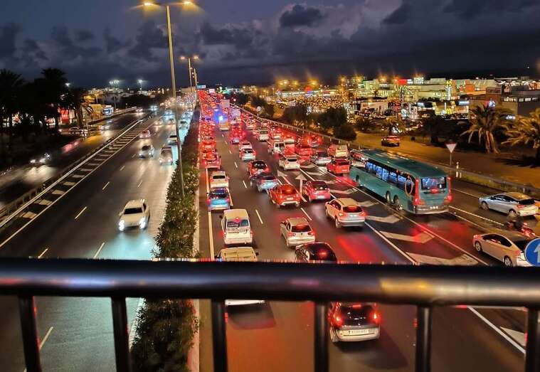 GC-1 a su paso por Telde/TA.